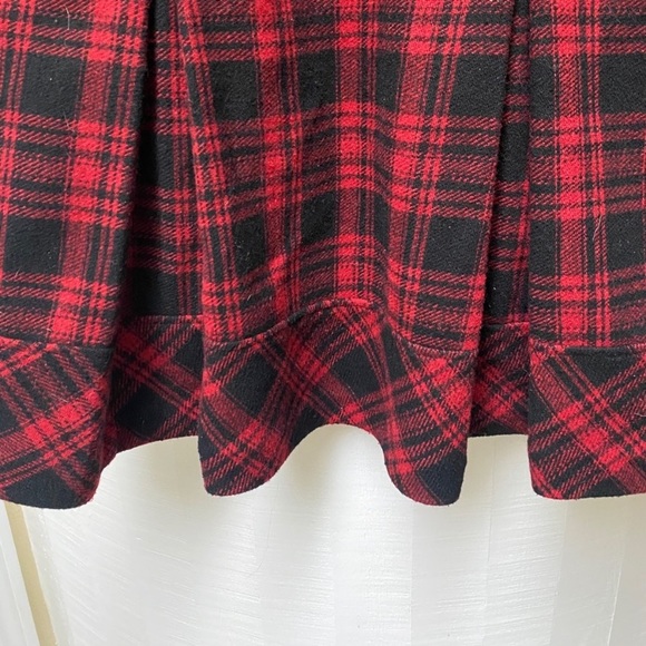 23rd St. Plaid Wool Pea Coat - Picture 5 of 5